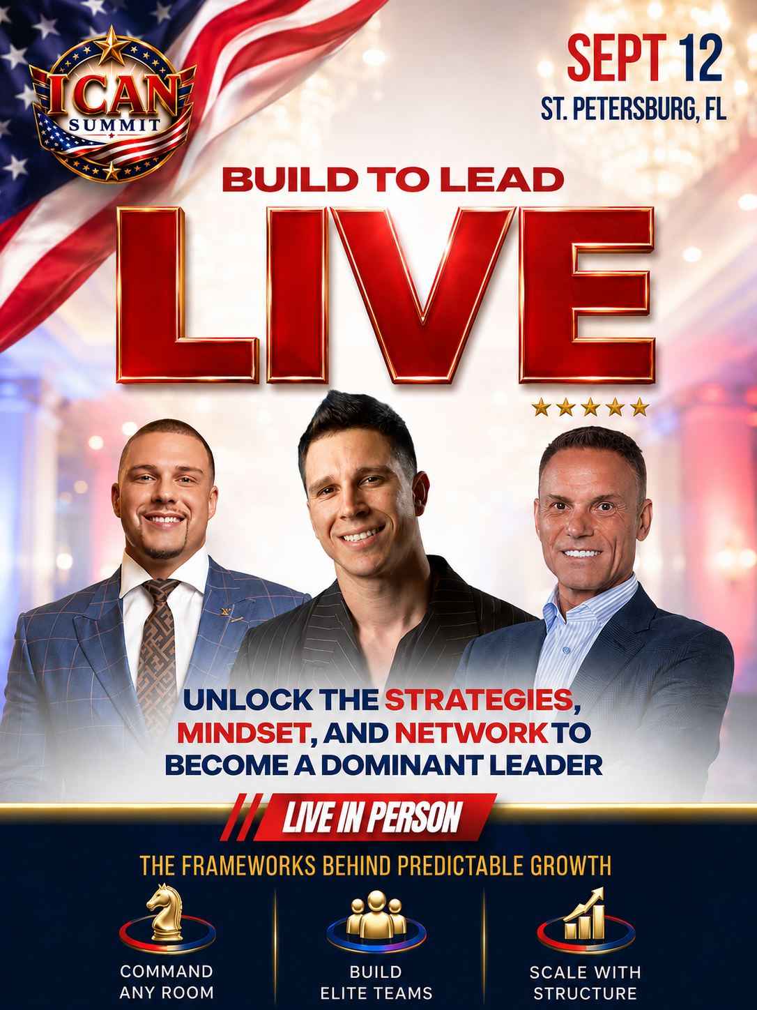Build To Lead Live - Impact Summit September 12, St. Petersburg, FL